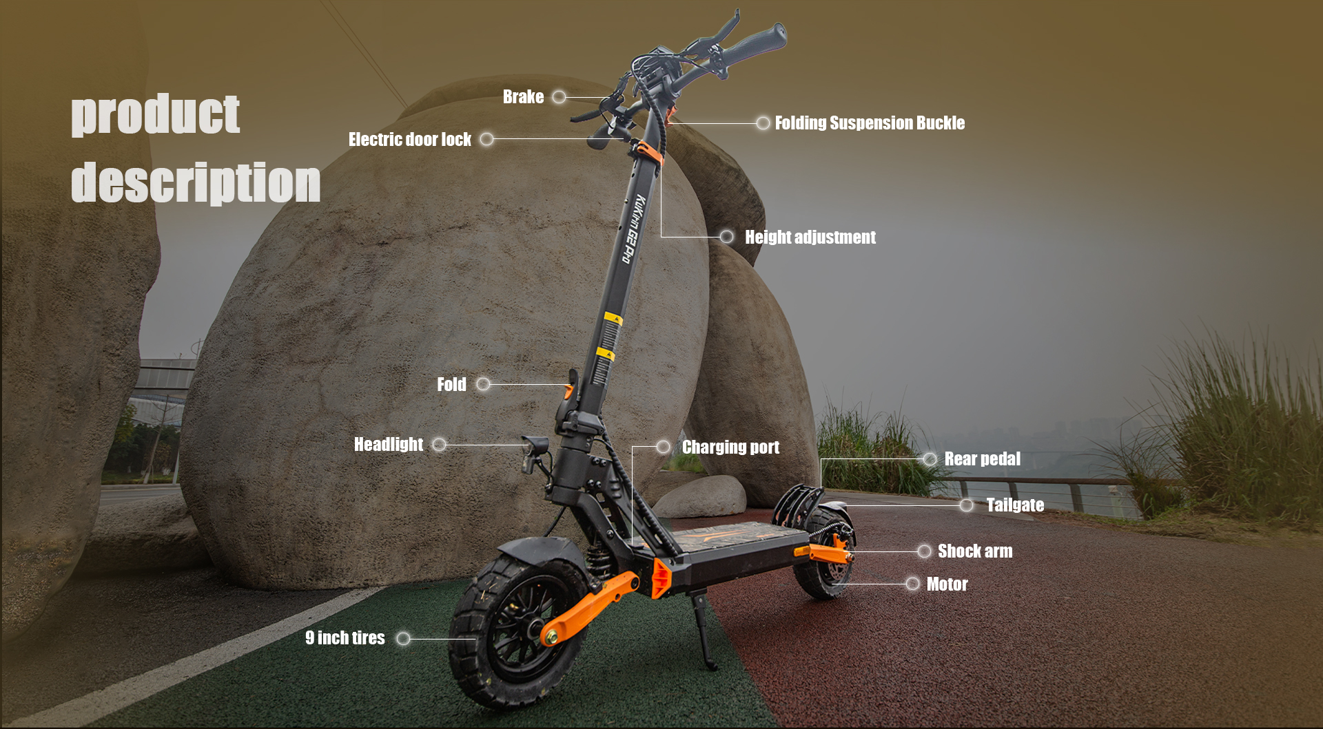 KuKirin G2 Pro (VMP) Electric Scooter